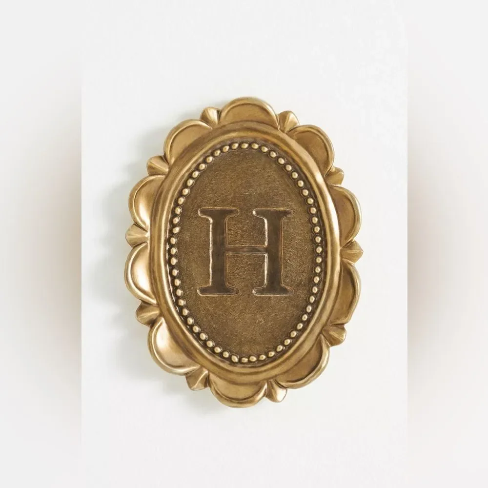 New Anthropologie Louisa Monogram Gallery Wall Charm
